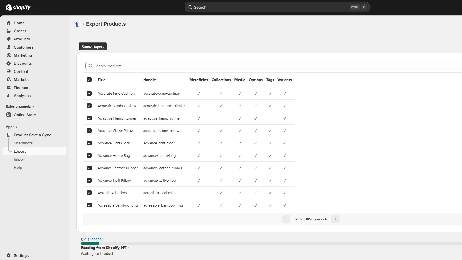 One-click product copy between your stores
